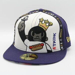 Tokidoki Gorilla King Kong Hot Dog New Era 59Fifty Fitted Hat